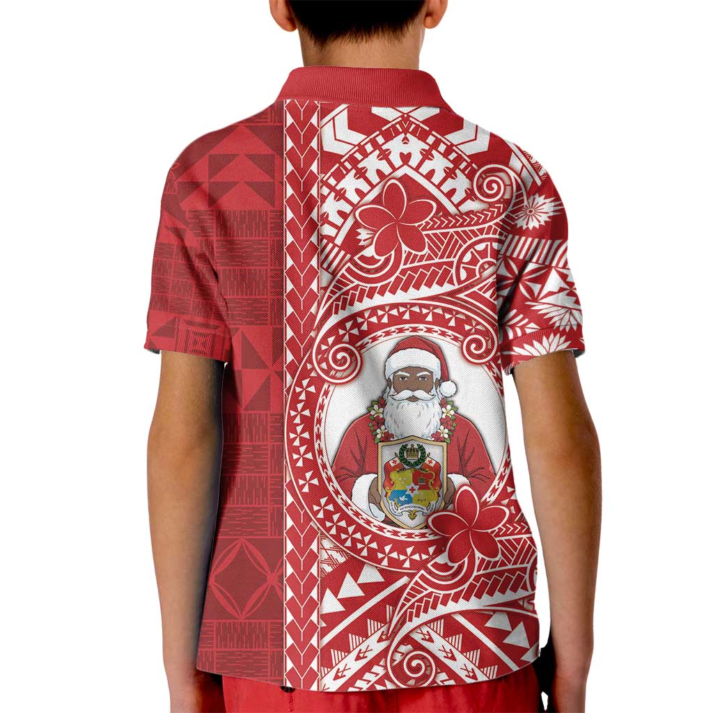 Tonga Christmas Kid Polo Shirt Kilisimasi Fiefia - Polynesian Pride