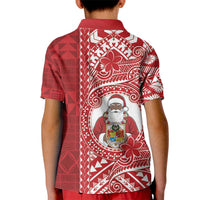 Tonga Christmas Kid Polo Shirt Kilisimasi Fiefia - Polynesian Pride