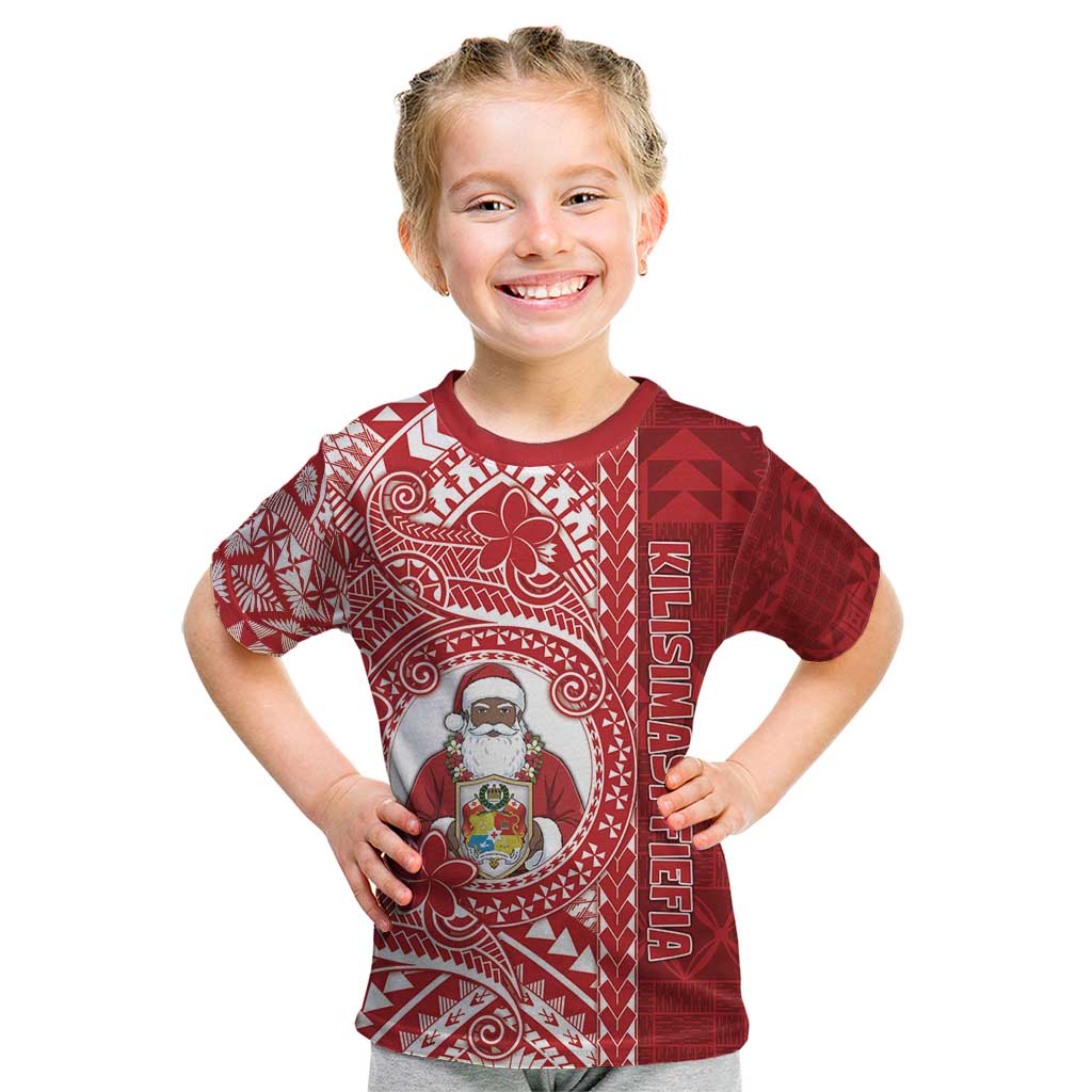 Tonga Christmas Kid T Shirt Kilisimasi Fiefia - Polynesian Pride