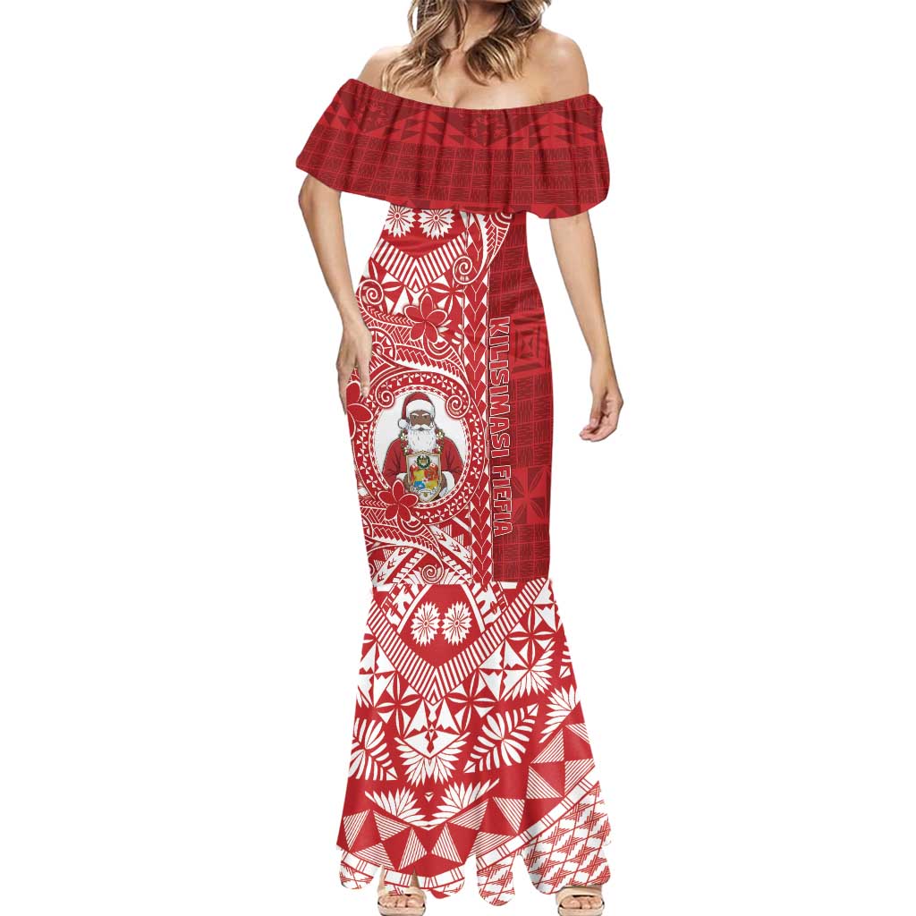 Tonga Christmas Mermaid Dress Kilisimasi Fiefia - Polynesian Pride