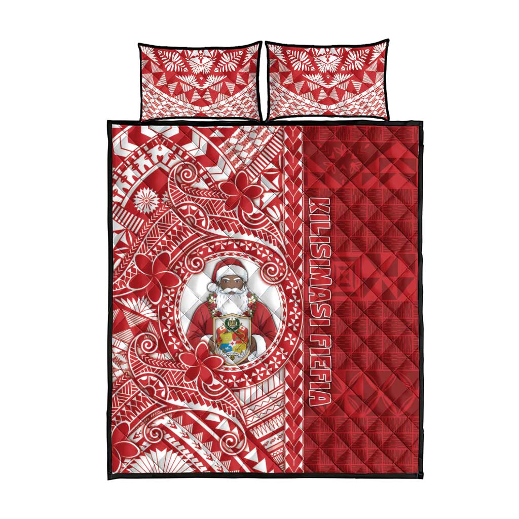 Tonga Christmas Quilt Bed Set Kilisimasi Fiefia - Polynesian Pride