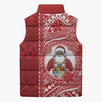 Tonga Christmas Sleeveless Puffer Jacket Kilisimasi Fiefia - Polynesian Pride