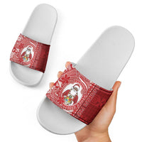 Tonga Christmas Slide Sandals Kilisimasi Fiefia - Polynesian Pride