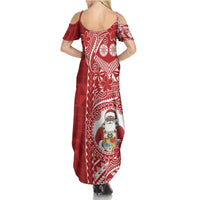 Tonga Christmas Summer Maxi Dress Kilisimasi Fiefia - Polynesian Pride
