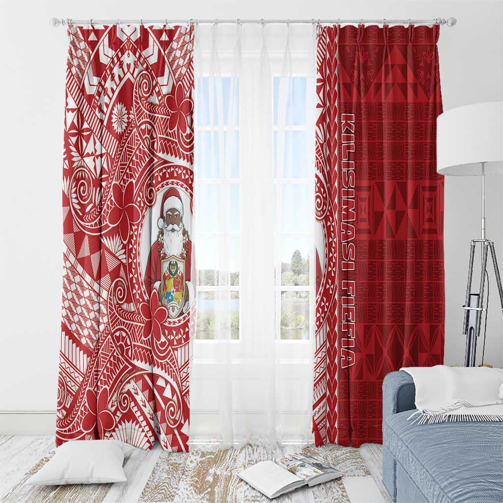 Tonga Christmas Window Curtain Kilisimasi Fiefia - Polynesian Pride