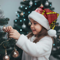 Rotuma Christmas Santa Hat Rotuma Myzomela Birds With Hibiscus Flowers - Polynesian Pride