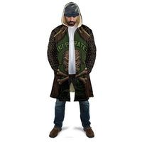Personalised Hawaii Tiki Pirates Cloak Kakau Pattern Polynesian Style
