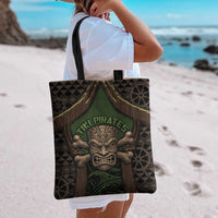 Hawaii Tiki Pirates Tote Bag Kakau Pattern Polynesian Style