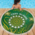 Cook Islands Beach Blanket Hibiscus Polynesian Tribal Pattern