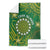 Cook Islands Blanket Hibiscus Polynesian Tribal Pattern