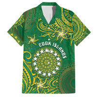 Personalised Cook Islands Family Matching Summer Maxi Dress and Hawaiian Shirt Hibiscus Polynesian Tribal Pattern