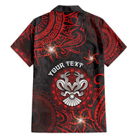 Personalised Easter Island Family Matching Puletasi and Hawaiian Shirt Hibiscus Polynesian Tribal Pattern