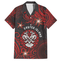 Personalised Easter Island Family Matching Summer Maxi Dress and Hawaiian Shirt Hibiscus Polynesian Tribal Pattern