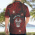 Personalised Easter Island Hawaiian Shirt Hibiscus Polynesian Tribal Pattern