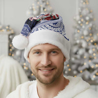 Samoa Christmas Santa Hat Samoan Siva Dance With Santa - Polynesian Pride