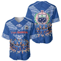 Toa Samoa Baseball Jersey Samoan Warrior Spirit Rugby - Polynesian Pride