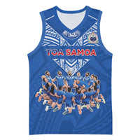 Toa Samoa Basketball Jersey Samoan Warrior Spirit Rugby - Polynesian Pride