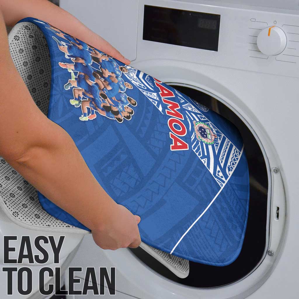 Toa Samoa Bathroom Set Samoan Warrior Spirit Rugby - Polynesian Pride