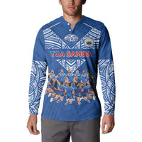 Toa Samoa Button Sweatshirt Samoan Warrior Spirit Rugby - Polynesian Pride