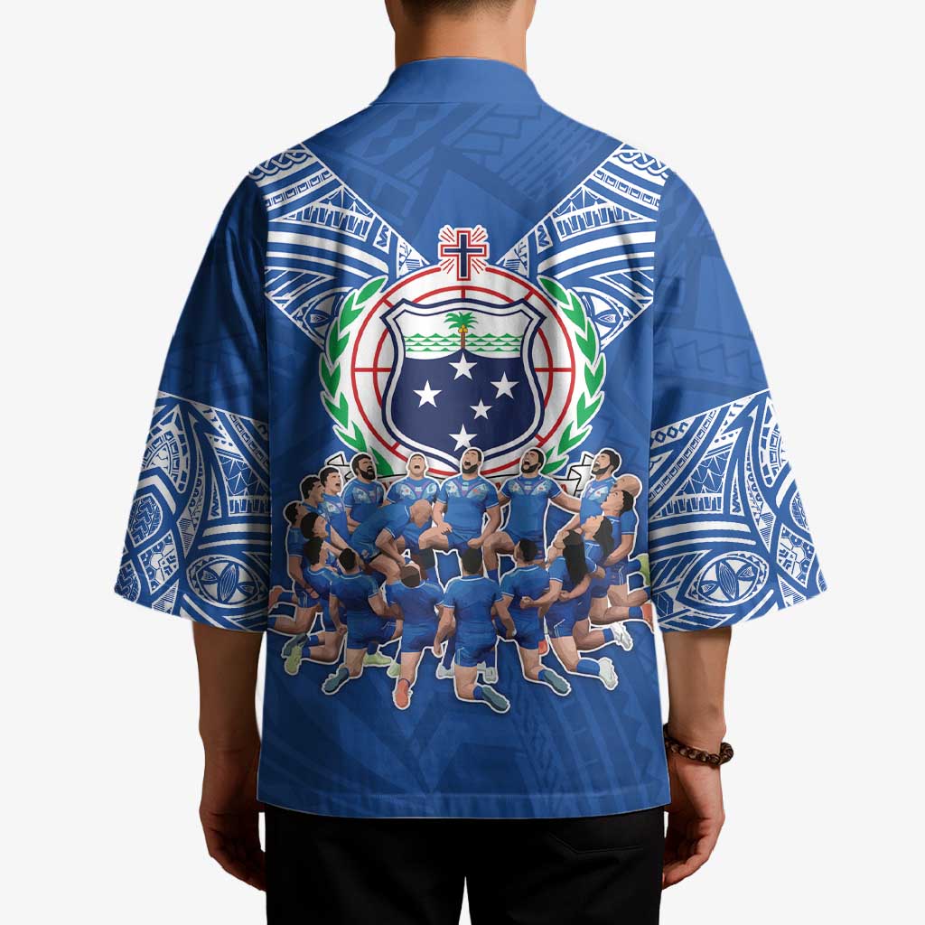 Toa Samoa Kimono Samoan Warrior Spirit Rugby - Polynesian Pride