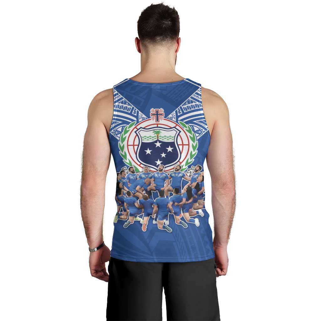 Toa Samoa Men Tank Top Samoan Warrior Spirit Rugby - Polynesian Pride