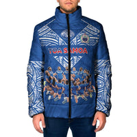 Toa Samoa Padded Jacket Samoan Warrior Spirit Rugby - Polynesian Pride