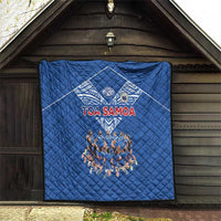 Toa Samoa Quilt Samoan Warrior Spirit Rugby - Polynesian Pride