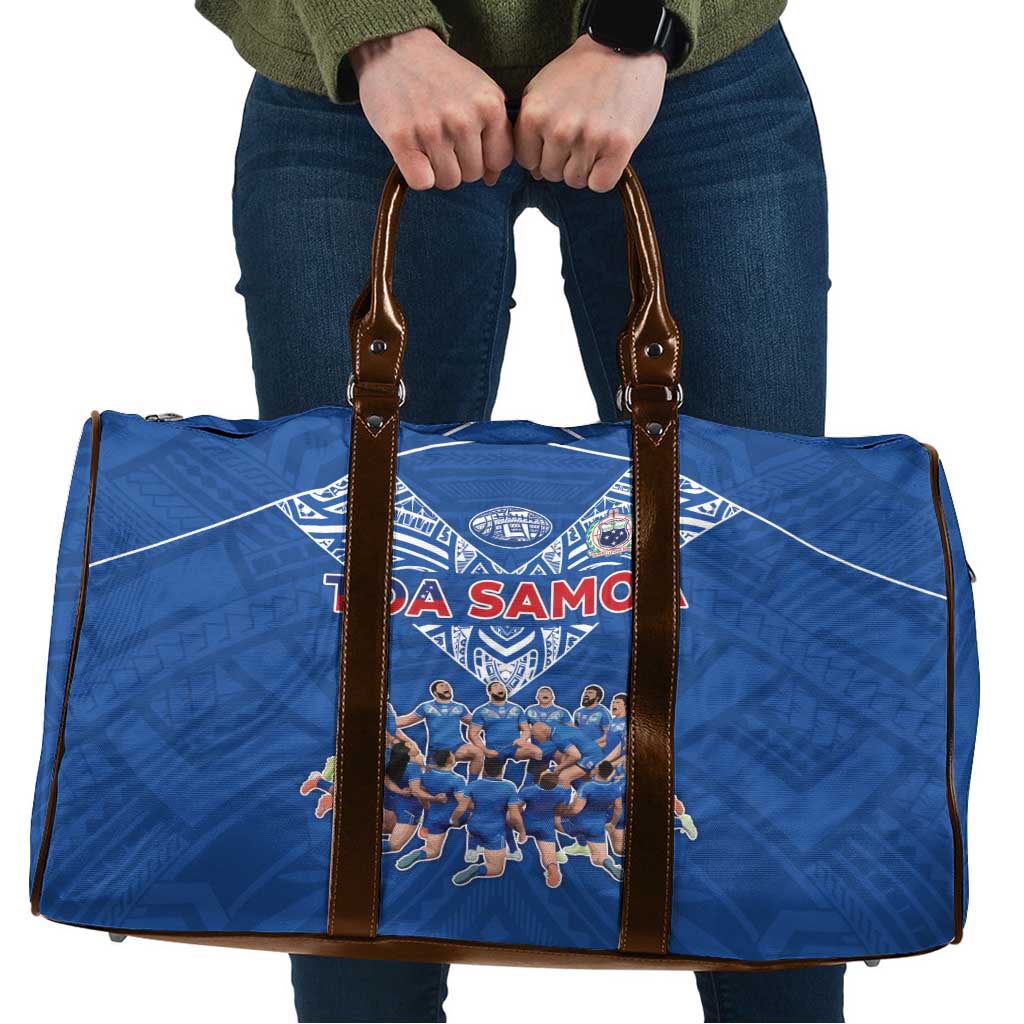 Toa Samoa Travel Bag Samoan Warrior Spirit Rugby - Polynesian Pride