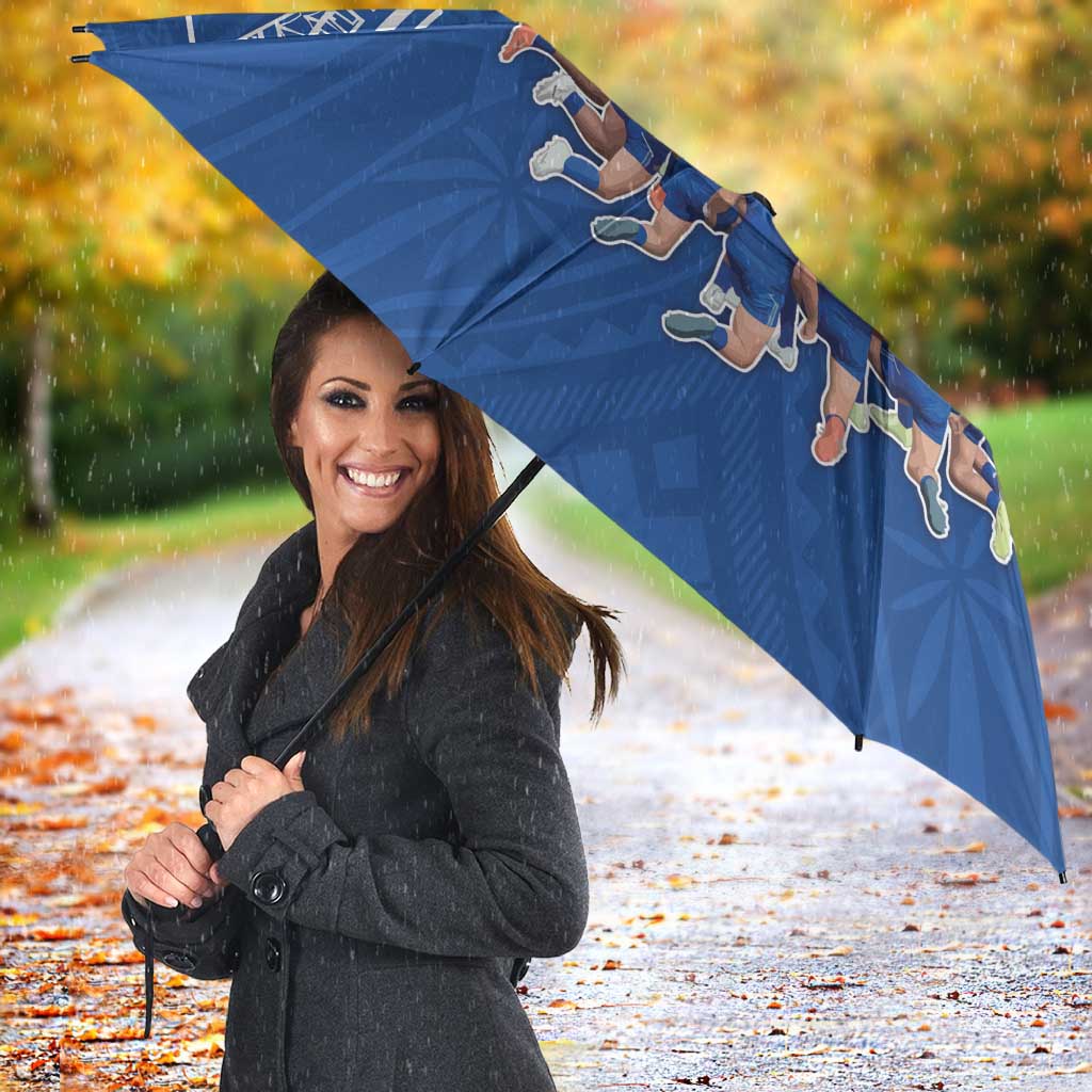 Toa Samoa Umbrella Samoan Warrior Spirit Rugby - Polynesian Pride