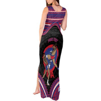 Personalised Samoa Mixed Martial Arts Tank Maxi Dress Flying Knee Of Samoan - Polynesian Pride