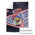 American Samoa Blanket Bald Eagle With Polynesian Pattern - Polynesian Pride