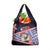 American Samoa Grocery Bag Bald Eagle With Polynesian Pattern - Polynesian Pride