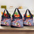 American Samoa Grocery Bag Bald Eagle With Polynesian Pattern - Polynesian Pride