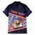 Personalized American Samoa Hawaiian Shirt Bald Eagle With Polynesian Pattern - Polynesian Pride
