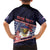 Personalized American Samoa Kid Hawaiian Shirt Bald Eagle With Polynesian Pattern - Polynesian Pride