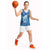 Personalised Northern Mariana Islands Basketball Jersey Galaxy Polynesian Shark Tattoo - Polynesian Pride