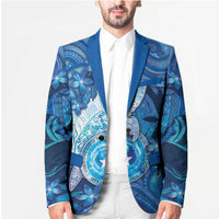 Personalised Northern Mariana Islands Blazer Galaxy Polynesian Shark Tattoo - Polynesian Pride
