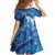 Personalised Northern Mariana Islands Family Matching Summer Maxi Dress and Hawaiian Shirt Galaxy Polynesian Shark Tattoo - Polynesian Pride