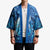 Personalised Northern Mariana Islands Kimono Galaxy Polynesian Shark Tattoo - Polynesian Pride