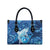 Northern Mariana Islands Leather Bag Galaxy Polynesian Shark Tattoo - Polynesian Pride