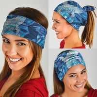 Northern Mariana Islands Neck Gaiter Galaxy Polynesian Shark Tattoo DT05