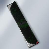 Hawaii Christmas Auto Sun Shade Aloha Santa Riding Honu DT05 - Polynesian Pride