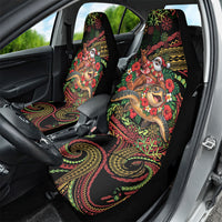 Hawaii Christmas Car Seat Cover Aloha Santa Riding Honu DT05 - Polynesian Pride