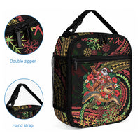 Hawaii Christmas Lunch Bag Aloha Santa Riding Honu DT05 - Polynesian Pride