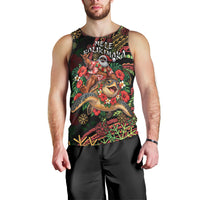 Hawaii Christmas Men Tank Top Aloha Santa Riding Honu DT05 - Polynesian Pride