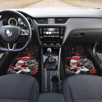 Personalised Hawaiian And Japanese Car Mats Aloha Koi Fish Palaka Patterns - Polynesian Pride