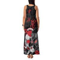Personalised Hawaiian And Japanese Family Matching Tank Maxi Dress and Hawaiian Shirt Aloha Koi Fish Palaka Patterns DT05 - Polynesian Pride