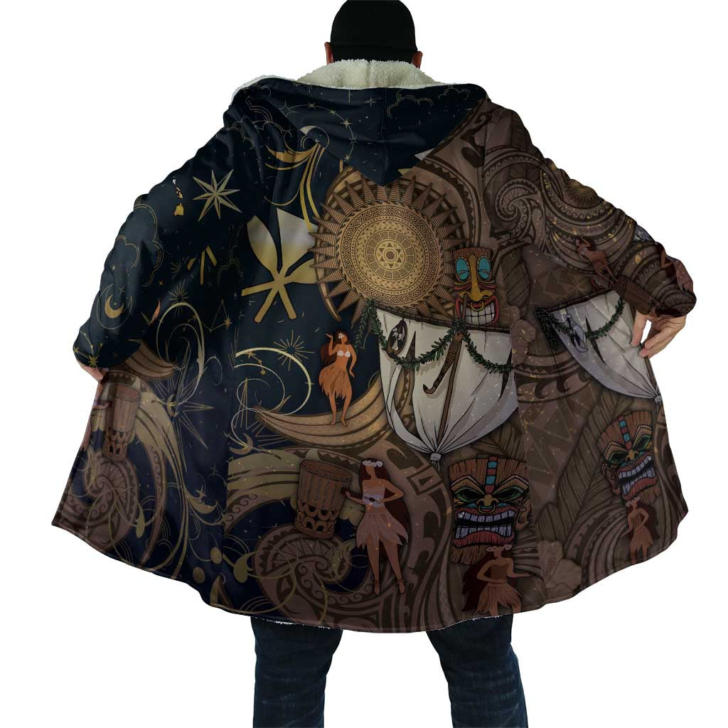 Hawaii Makahiki Cloak Polynesian Sky And Earth - Polynesian Pride