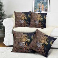 Hawaii Makahiki Pillow Cover Polynesian Sky And Earth - Polynesian Pride