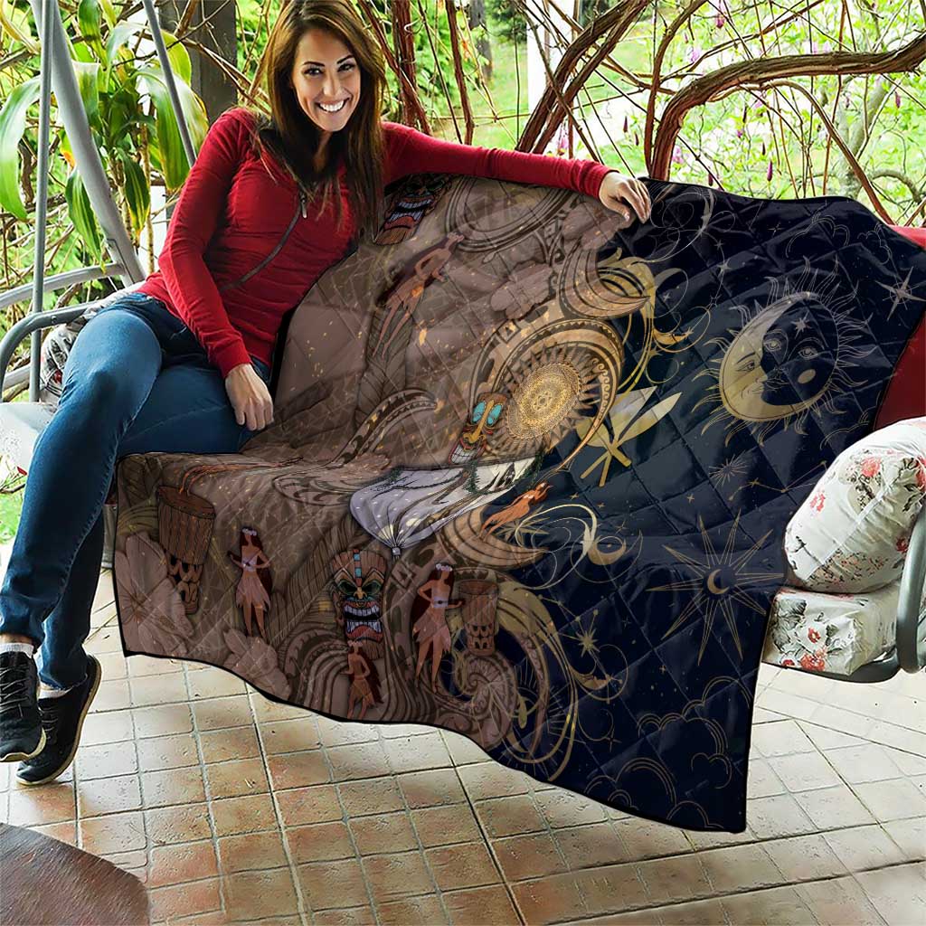 Hawaii Makahiki Quilt Polynesian Sky And Earth - Polynesian Pride